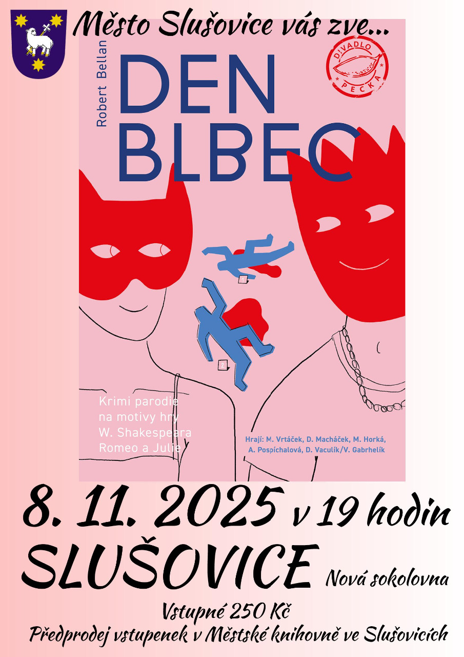 Plakátek Den blbec 8.11.2025